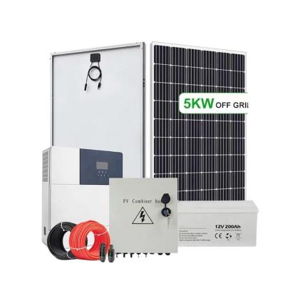 China 60HZ Off Grid Solar System 48Vdc/51.2Vdc With RoHS Certification for sale