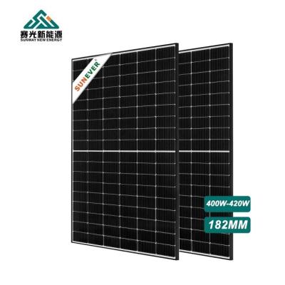 China 410W 420W Solar Voltaic Panels Photovoltaic Roof Panels 31V 12.7-13.2A Imp for sale