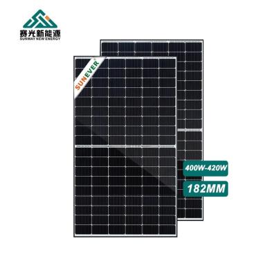 China 400w 410w PV Solar Panels With Imp 12.7-13.2A And Low Iron Glass for sale