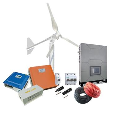 China Off Grid Wind Turbine Wind Generator Wind Solar Power Hybrid Energy Storage System for sale