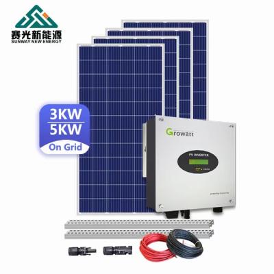 China Commercial Complete Solar Energy System 5kw 10kw 15kw 20kw with Fine and Complete Kit for sale