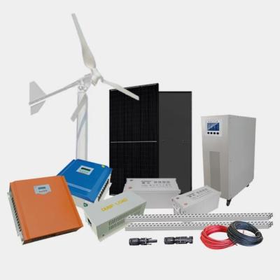 China 10Kw Off Grid Wind Energy Generator Wind Power Hybrid Generation System for Remote Areas for sale