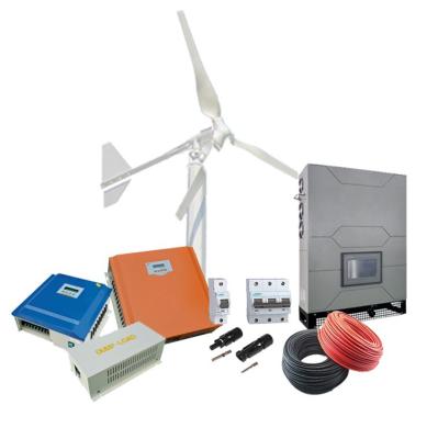 China Wind Power Hybrid Generation System for 10Kw Off Grid Wind Solar Hybrid Power System for sale