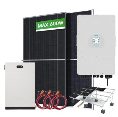 China Controller Type MPPT 10kw 3 Phase Hybrid Inverter for Solar Panels and Energy System for sale