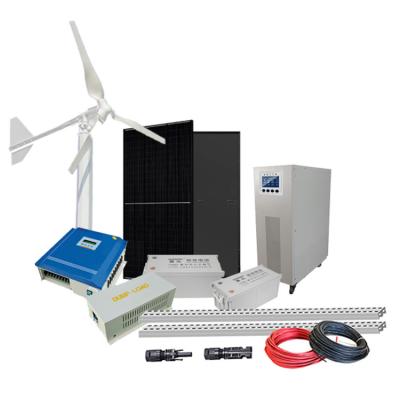 China Lead-Acid Battery Custom Off Grid Wind Solar Power System 3kw 5kw 10kw Generator for sale