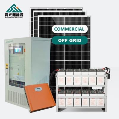 China Ground Mounting Off Grid Solar System 220VAC For B2B Purchases for sale