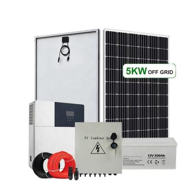 China LiFePO4 MPPT 15kw Off Grid Solar System For Residential CE RoHS Certification for sale