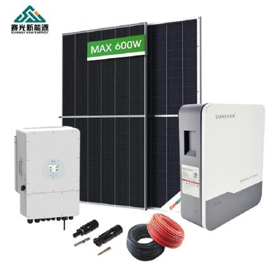 China Hybrid Solar System Home Power 410-700Watts Solar Panel Inverter with Nominal Voltage for sale