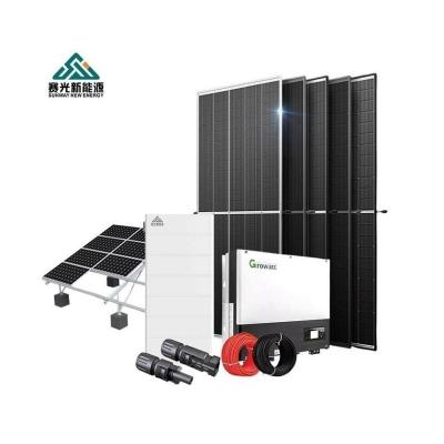 China 48Vdc/51.2Vdc Solar Energy System Kit 5kw 10kw 12kw for On Grid Off Grid Home Power for sale