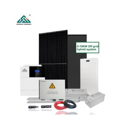 China Commercial 48Vdc Off Grid Solar System With CE/RoHS Certification for sale