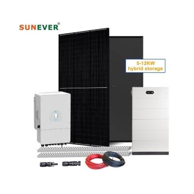 China 10kw Home Solar Energy System with Off Grid Mode and Nominal Voltage 48Vdc/51.2Vdc for sale