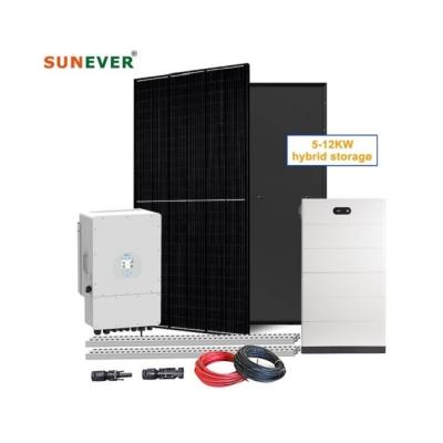 China Home Hybrid Solar Panel Monocrystalline Silicon Energy System Convenient Installation for sale