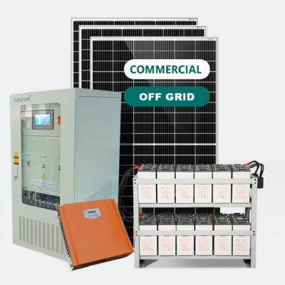 China LiFePO4 Battery Off Grid Hybrid Complete Solar Energy System Kit 20kw 15kw 10kw 5kw for sale