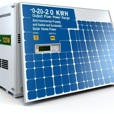 China 10-20 KWh Output Power Range Eco-Friendly Solar Panel System For Environmentally-Friendly And Sustainable Solar Home Power for sale