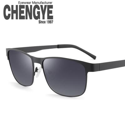 China Fashion Design Anti UV400 Polarized Men's Sunglasses 2020 2020 Excellent Metal Ultra Light High Quality for sale