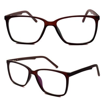 China As decoration 2021 comfortable and light square full frame 51-17-140 15.9g TR90 optical glasses for sale