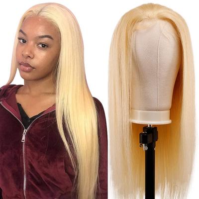 China Body Wave Cheap13x4 Virgin 613 Straight Raw Lace Front Wig Human Hair Wigs for sale