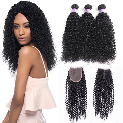 China 100 Kinky Curly Cheap Virgin Hair Extension Raw Brazilian Virgin Hair Top Style Kinky Curly Brazilian Hair Bundles for sale