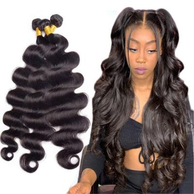 China Body Wave 12A Remy Human Hair Bundles Weave Unprocessed Human Hair Bundles Brazilian Hair Bundles for sale