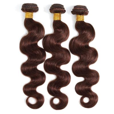 China Unprocessed Virgin Brazilian Light Brown Remy Human Hair Bundles 100% Virgin Hair Body Wave Hair 10A Body Wave for sale