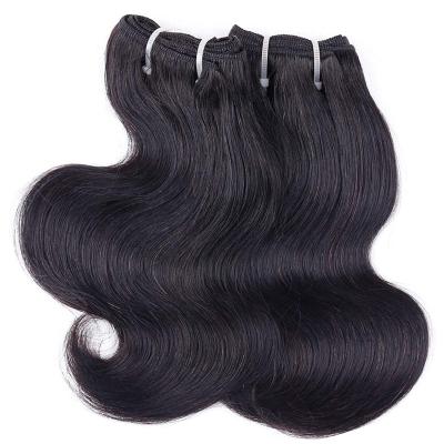 China Straight Peruvian Body Wave Bundles With Wet Closure And Unprocessed Wavy Bundles With Closure for sale