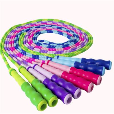 China Yoga Jump Rope Comfortable Unique Decorative Beaded Jump Rope For Exercise for sale