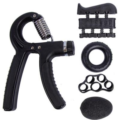 China Good Quality 5pcs/set Comfortable Spring Hand Grip Power Strength Hand Grip Set for sale