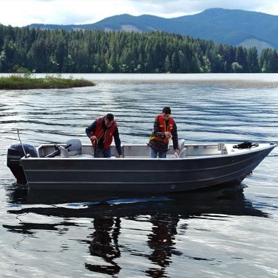 China Custom 17ft Aluminum Work Boats For Sale for sale