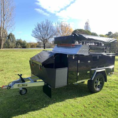 China High quality travel trailer Kinlife compact trailer for camping with speakers for sale for sale