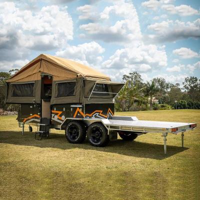 China New Design Goods Travel Trailer Australian Standard Off Road Trailer Carrier Camper Trailer With Good Quality For Sale for sale