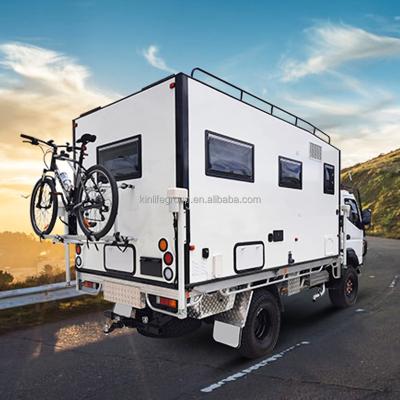 China Lightweight 4x4 Customized Offroad Camping Travel Trailer Pickup Slide On Truck Camper For Sale for sale