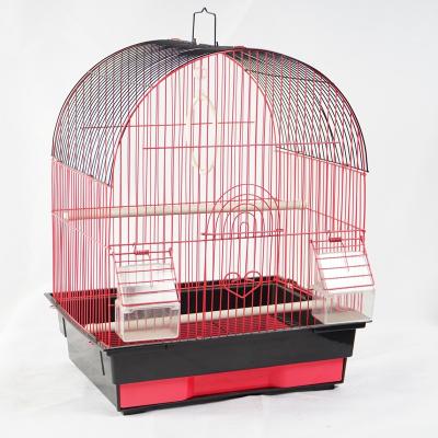 China Viable Breeder Accessories Acrylic Wrought Iron Finches Hanging Rack Folding For Birds Cages Large Flight Extra Large Breeding Bird Cage for sale