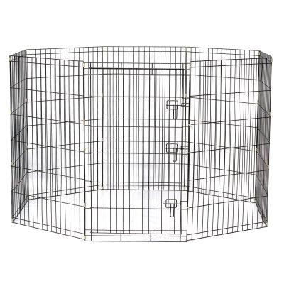 China Sustainable Metal Stainless Steel Large Kennel Outdoor Used Large Dog Cage for sale