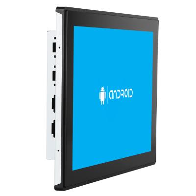 China Industrial Open Frame Embedded Capacitive Touch Screen 15inch Android Industrial Panel PC With RJ45 And RS232 Ports for sale