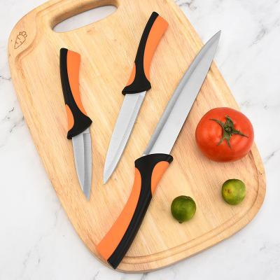 China K0483 Orange Peeling Knife Set 8 Inch Slicer Sustainable Service Slicing Knife In Double Blister for sale