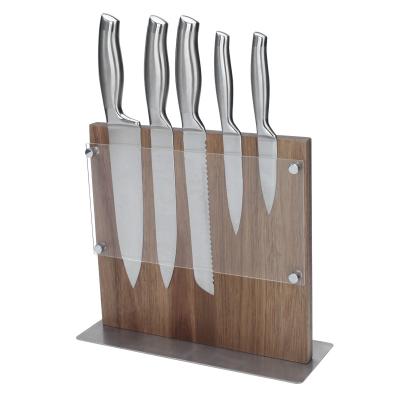 China K0470 Kitchen Knife Stainless Steel Knife Block Workable Set for sale