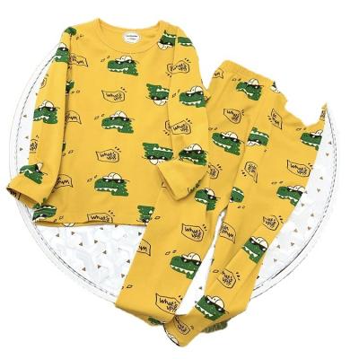 China Breathable Pajamas Kids Clothing Kids Sleepwear Girls Clothing Sets Pajamas Bag Wholesale Quantity Winter Custom Cotton for sale