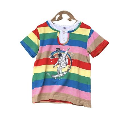 China EL flashing 2022 FFR in the summer running fashionable T-shirt for boys and girls cotton original techniques style time advance fabric for sale