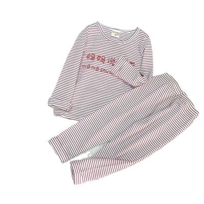 China Baby Boy Anti-Shrinkage Suits Set Baby Pajamas Set Factory Kids Clothing Boy S Clothing Ready Stock 2 Pcs Eco Friendly Long Sleeve Casual for sale