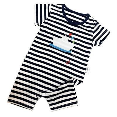 China 2022 100% Cotton Fenfuren Baby Clothes Summer Style Overalls Baby Organic Cotton Overalls Newborn Short Sleeve for sale