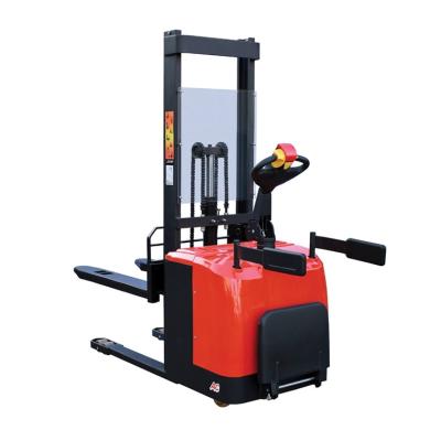 China High Efficiency Mini Electric Stacker Slide Fork Transportable Forklift Counterbalance Electric Stacker for sale