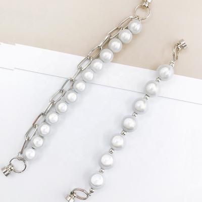 China Other White Reflect Light Beads Bracelet Key Bracelet Chain Strap For Woman Child for sale