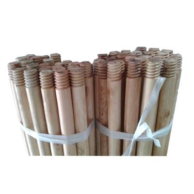 China Sustainable Polished Raw Eucalyptus Wood For 120*2.3cm Wooden Broom Handles for sale