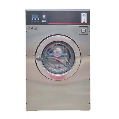 China Hoteal Commercial 10KG To 25KG Coin Operated Hotel Laundry Linen Washing Machine for sale