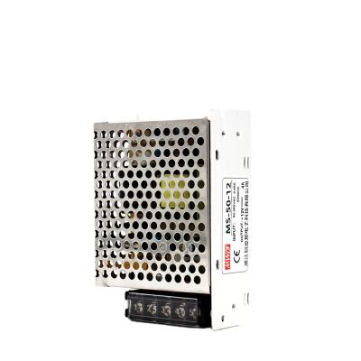 China MS-50 5V-10A MS-50-5 Small Single Group LED Volume Change Power Supply for sale