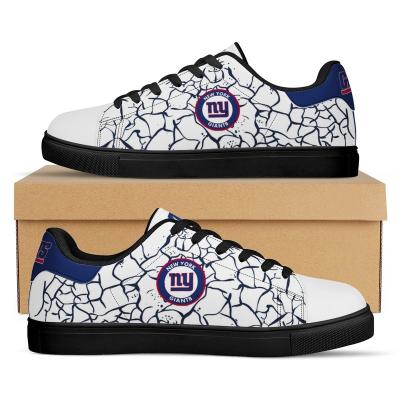 China Fashion Trend NFLE Giants 1Pair American Football Team Durable Luxury AD Superstar Custom Skateboard Tennis Shoes Mens Womens for sale