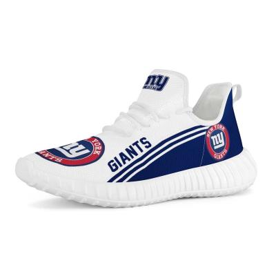 China Fashion Trend NFLE Giants 1 Pair Team Logo Breathable American Football Boots Soft Shoes Mens Sports Sneakers Custom Zapatillas Running Shoes for sale