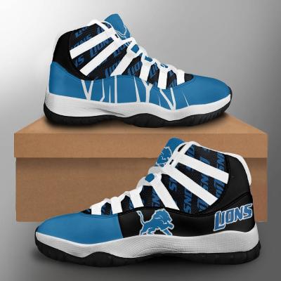 China Wholesale Durable Lions Football Team Print Design Sneakers Fashion National Basketball Shoes Breathable Football Team Casual Shoes for sale