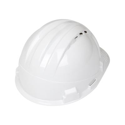 China FRP/PP/ABS Construction HDPE Head PP Industrial Working Engineering Hard Hat Construction Safety Helmet for sale