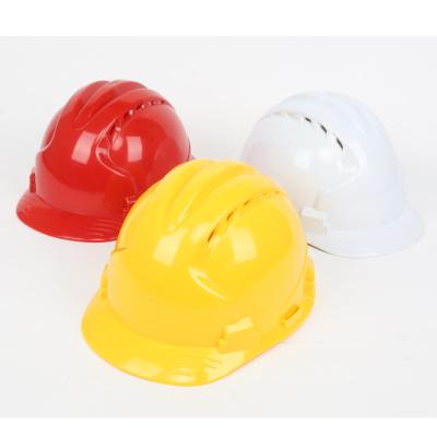 China ABS Breathable Work Protective Helmet Engineering Construction 3-Rib Electric Helmet M-5 for sale